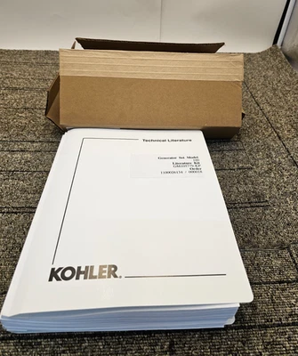 Kohler GM105779-KP Technical Literature Generator Model 100 White Manual - Image 1 of 4
