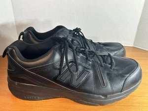 New Balance 608 V5 Zapatos Para Hombre 15 4E Extra Anchos Negros Antideslizantes MX608AB5 - Imagen 1 de 10