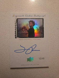 Jaden Rashada 2025 Upper Deck Goodwin Champions Exquisite Autograph 09T-JR 12/49 - Picture 1 of 3