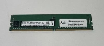 LOTE 72x: 16GB SK Hynix HMA82GR7AFR4N-VK T3 AC PC4-2666V ECC DIMM UCS-MR-X16G1RS Foto 1 de 2