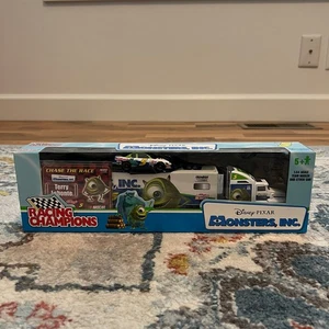 Racing Champions Disney Pixar Monsters Inc 1:64 Hauler & Car Terry Labonte - Picture 1 of 5