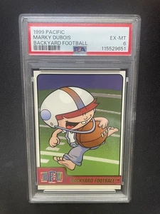 1999 PACIFIC BACKYARD Football Marky Dubois PSA 6 Backyard Sports - Picture 1 of 2