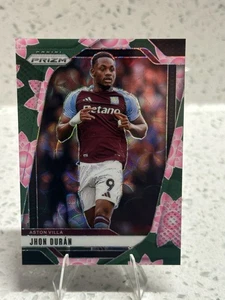 2024-25 PANINI PRIZM JHON DURAN LOTUS FLOWER 01/18 #63 ASTON VILLA - Picture 1 of 2