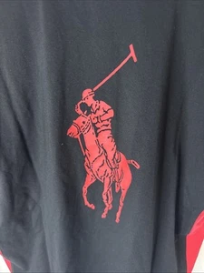 Ralph Lauren im Skinny Polo mit Pony Neu mit Etikett Rot Extrem Große 90er - Bild 1 von 6
