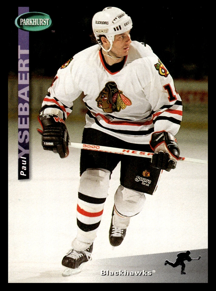 1994-95 Parkhurst Paul Ysebaert #48 Chicago Blackhawks NHL Hockey Base Set  - Image 1 of 2