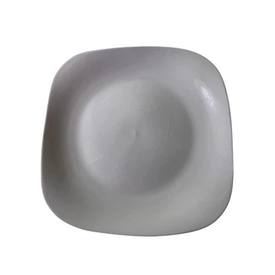 Juego de 3 platos/tazones de ensalada de cena ROYAL NORFOLK blanco roto con forma cuadrada sin adornos  Foto 1 de 4