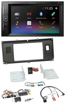 Pioneer DAB Lenkrad 2DIN Bluetooth USB Autoradio für Land Rover Evoque 2011-2013 - Bild 1 von 4