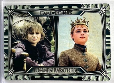 Tommen Baratheon Then & Now Metal T25, Game of Thrones Legends of the Realm - Image 1 of 2