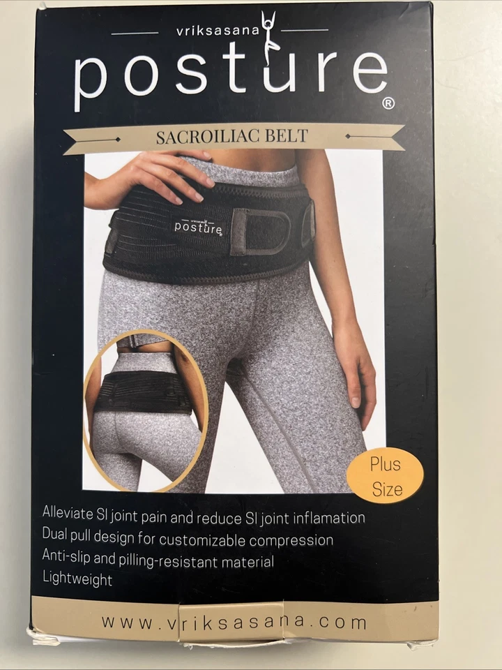 Vriksasana Sacroiliac Hip Belt for Women and Men That Alleviate Sciatic Pelvic