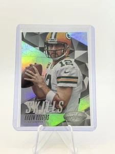 2015 Panini Certified Aaron Rodgers Skills Mirror #SK9 Green Bay Packers - Picture 1 of 2