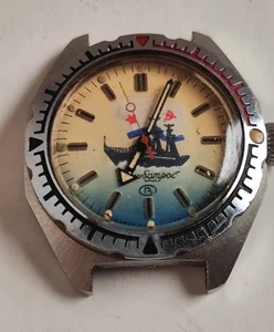 Orologio Vintage Vostok Commander's "AMPHIBIA ALBATROS" USSR - Foto 1 di 8