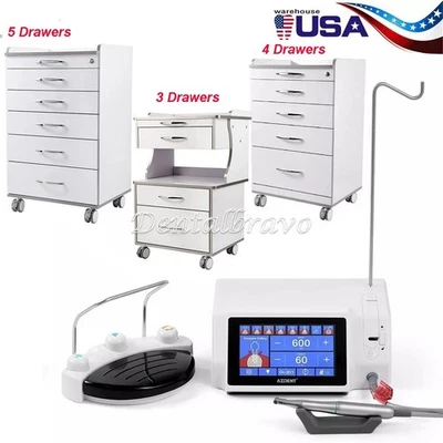 Sistema quirúrgico sin escobillas con motor de implante LED dental/gabinete de almacenamiento 3/4/5 cajones Foto 1 de 4