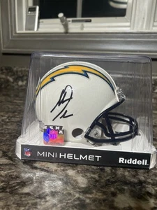 Antonio Gates Signed Mini Helmet NFL San Diego Los Angeles Chargers Beckett COA - Picture 1 of 4