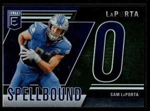 2024 Donruss Elite #8 Sam LaPorta Spellbound Green - Bild 1 von 2