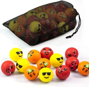 24 Pack Foam Golf Practice Balls, Realistic Feel and Limited Flight - Picture 1 of 12