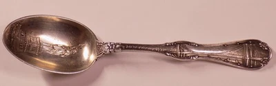 Cuchara de recuerdo de plata esterlina Tiffany & Co de la Estatua de la Libertad de Nueva York Foto 1 de 4