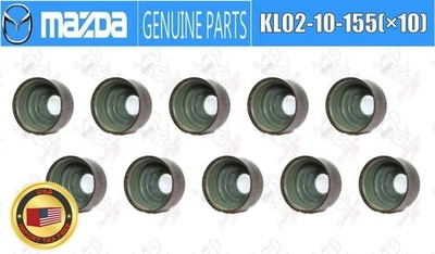 MAZDA OEM Engine Intake & Exhaust Valve Seal KL02-10-155(×10)for MIATA NA NB - Image 1 of 4