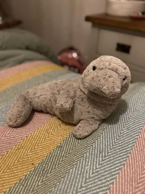 Jellycat Magnus manatee - Image 1 of 3