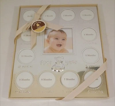 Carter's Child Of Mine  "First Year" Picture Frame (Holds 13 Photos) New In Box - Image 1 of 2
