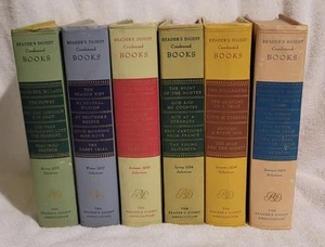 Readers Digest Condensed Books Lot Of 6 1954 1955 First Edition - Imagen 1 de 16
