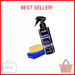 Plastic Restorer for Cars Ceramic Plastic Coating Plastic Trim Quick Restoration - Picture 1 of 2