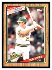 1989 Topps Senior League #3 BOB JONES Fort Myers Sun Sox