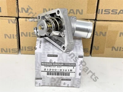 Genuine Nissan Infiniti 2005-2018 Frontier Xterra 4.0 G35 M35 Thermostat New OEM - Imagem 1 de 2