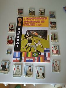 Album calciatori f.i.f.a world  cup 1930 uruguay   a colori  completo figurine 