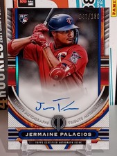 2023 Topps Tribute Jermaine Palacios RC On Card Auto 047/150 Blue SP Autograph 