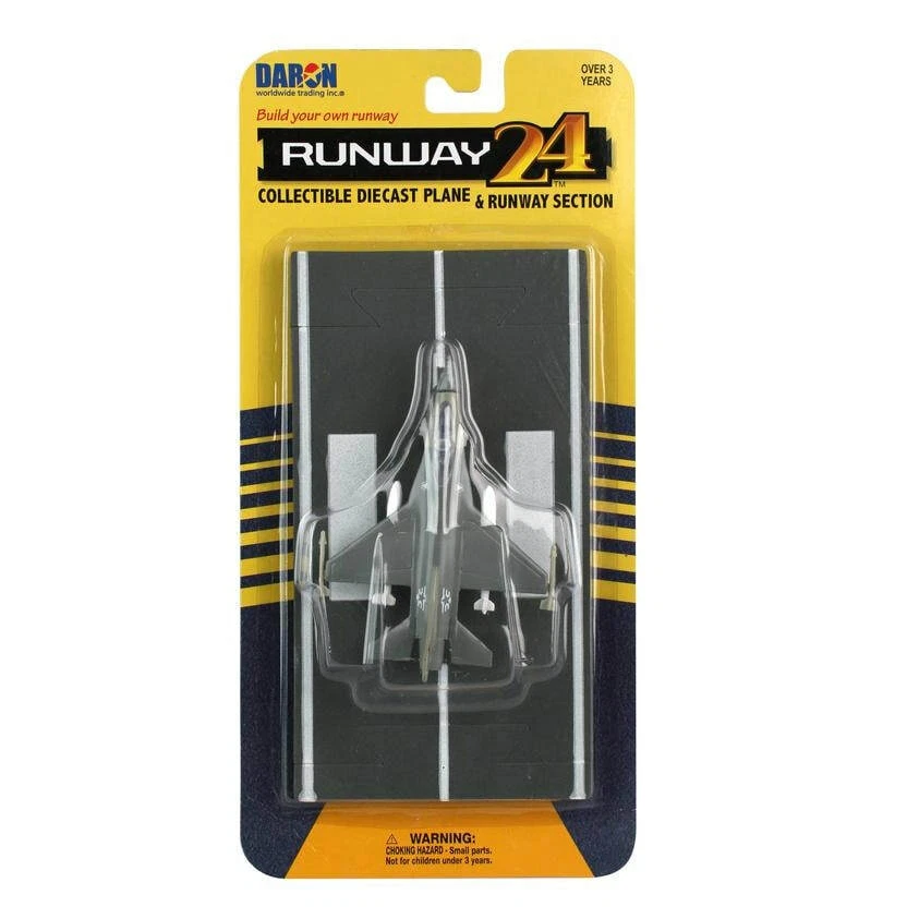 Daron Runway24 Diecast Metal Toy with Runway - F-16 Fight Falcon - Image 1 of 1