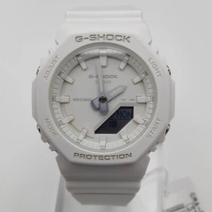 Casio G-Shock One Tone P2100 Series - Crisp White - Dual Display GMA-P2100-7AER - Picture 1 of 9