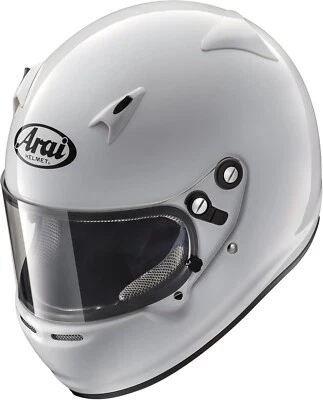 Arai CK-6K youth Junior Kart racing Helmet white SNELL FIA CMR2016 NEW Foto 1 de 2