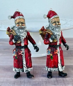 De Colección Papá Noel con Saco Juguetes Vintage 1978 Árbol de Navidad Adornos Hong Kong - Imagen 1 de 9