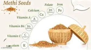 Organic Best Fenugreek (Methi) Premium Kitchen Special Tadka masala Spicy - Picture 1 of 5