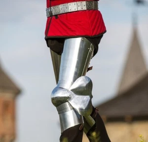 Medieval Upper Leg Armor Knight Reenactment LARP GIFT ITEM FOR HALLOWEEN SOLD - Picture 1 of 3