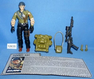 1987 TUNNEL RAT (V1) E.O.D. w/File Card G.I. Joe 3.75" Figure #6 - Picture 1 of 6