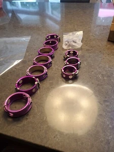 LOT OF 11 !!!! HYDRAFLOW CLAMPS - Picture 1 of 8