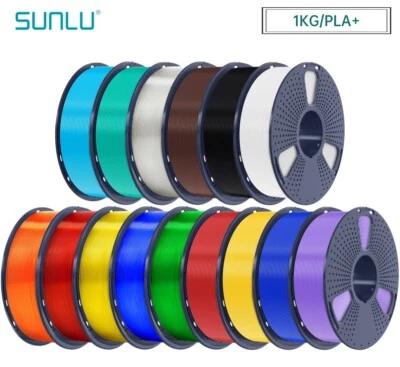 【COMPRA 10 PAGA 6】SUNLU 1,75 mm PLA+ Filamento de impresora 3D PLAPLUS Dureza Carrete 1 kg  Foto 1 de 4