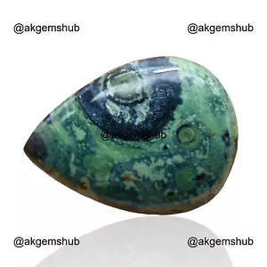40.70 Cts Star Galaxy Healing Bracelet Making Pear Cabochon Natural 31x22x7 mm - Picture 1 of 11