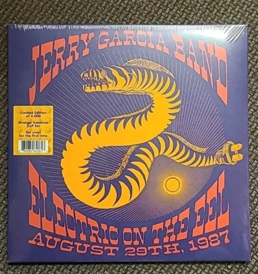 JERRY GARCIA BAND ELECTRIC ON THE EEL 3 LPs ORANGE VINYL RSD Black Friday NEW - Image 1 of 3