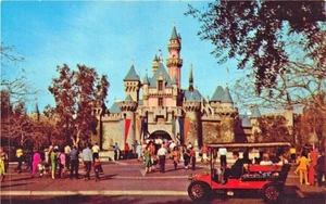 Anaheim CA Disneyland "Sleeping Beauty's Castle" Fantasyland Postcard 2 - Picture 1 of 2