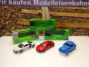 Welly 3 verschiedene PKW 1:60 61/60 - Imagen 1 de 1