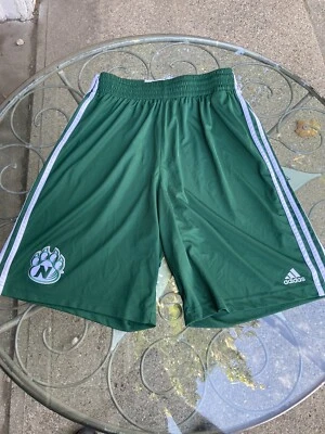 Pantalones Cortos de Fútbol ADIDAS Northwest Missouri State Bearcats Para Hombre Medianos Verde Blanco Foto 1 de 4