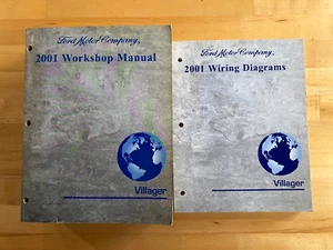 2001 Ford Mercury Villager OEM Workshop Manual & Wiring Diagrams - Picture 1 of 2