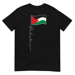 Poste Bandera Firma Palestina - Camiseta Bandera Patriótica Palestina - Imagen 1 de 17
