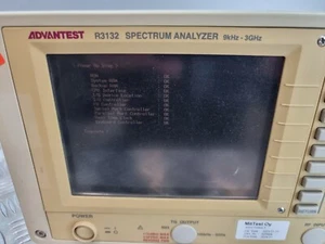 1901 Advantest R3132 Analizzatore di spettro 9KHz - 3GHz con errore - Foto 1 di 9