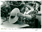 Milliner Jenny Adey works in the Royal Opera Ho... - Vintage Photograph 4299835