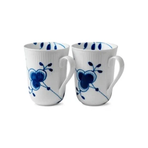 Royal Copenhagen BLUE FLUTED MEGA Becher 36 cl - 2erSet, Porzellan - Bild 1 von 2