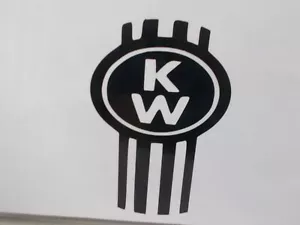 KENWORTH VINYL STICKER ~ INDOOR OR OUTDOOR USE ~HO SCALE - Bild 1 von 3