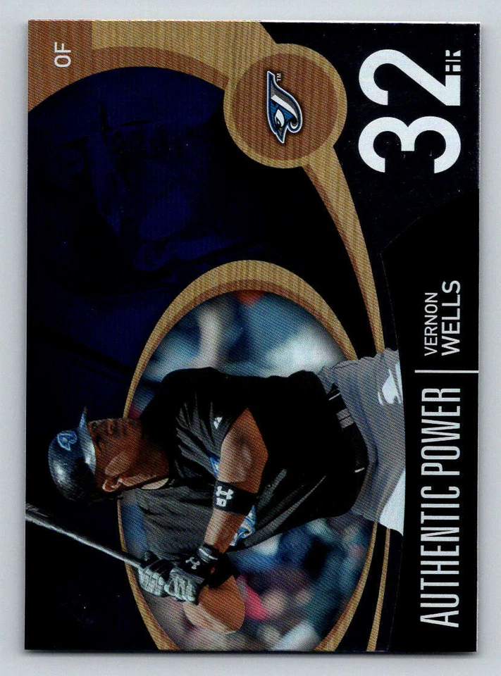 2007 SP Authentic Authentic Power #AP48 Vernon Wells (ref 191535) - Image 1 of 2